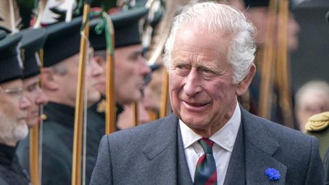 King Charles III in Edinburgh on 3 July, the first Holyrood Week since his coronation