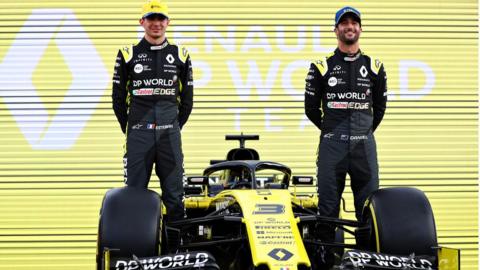 Daniel Ricciardo Esteban Ocon