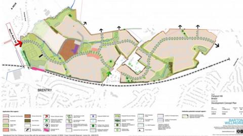 New homes for Fishpool Hill