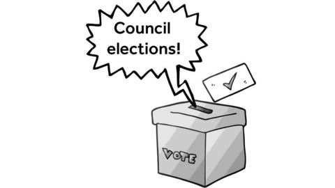 Council elections ballot box