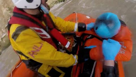 RNLI rescue off Newhaven