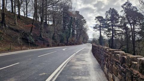 The A5004, between Buxton and Whaley Bridge