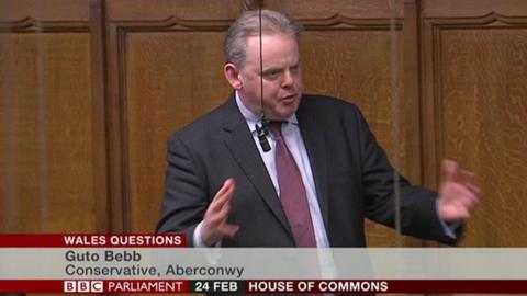 Aberconwy MP Guto Bebb