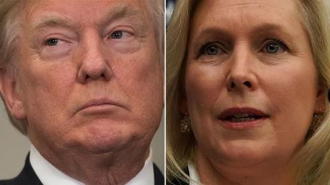 trump and gillibrand