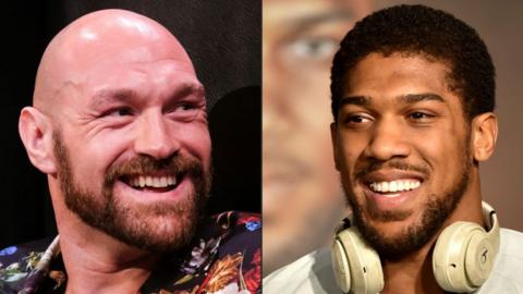 Tyson Fury and Anthony Joshua