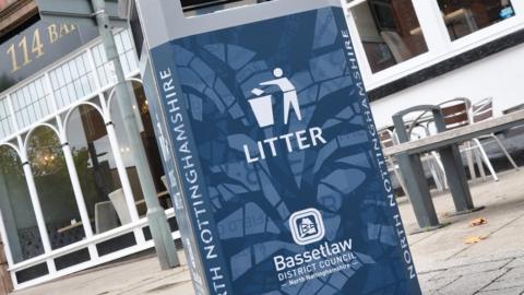 Bassetlaw District Council litter