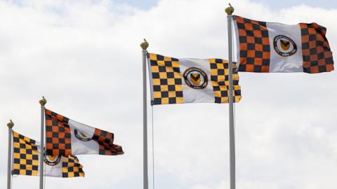 Newport County flags