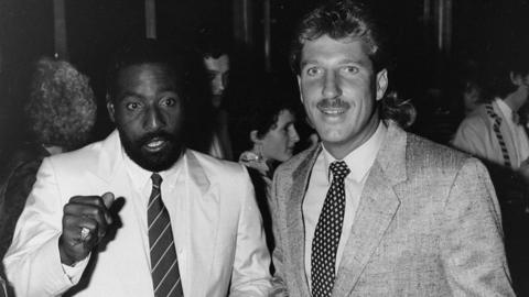 Sir Viv Richards and Sir Ian Botham