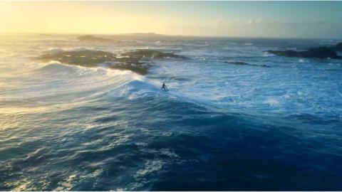 Surfing Salvage Islands