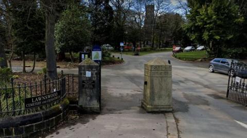 Lawnswood Cemetery in Leeds