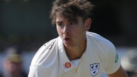 Worcestershire bowler Josh Tongue