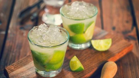 Caipirinha cocktails