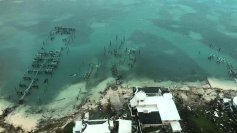 Devastation on the Abaco Islands