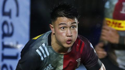 Harlequins' Marcus Smith kicked five goals for an individual 12-point haul