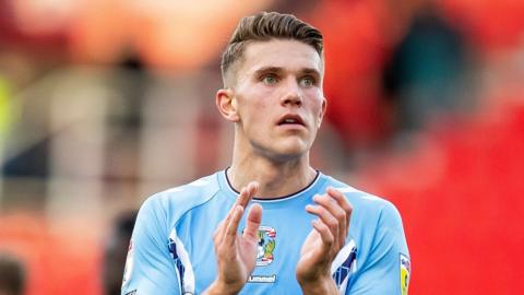 Coventry's Viktor Gyokeres netted a late equaliser