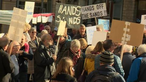 Protest in Durham