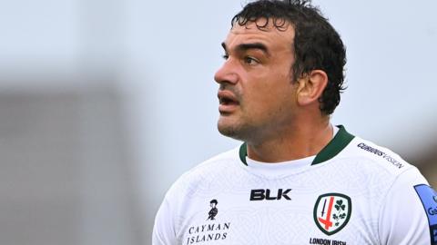 London Irish hooker Agustin Creevy