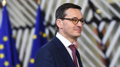 Polish Prime minister Mateusz Morawiecki