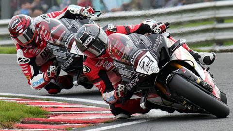 Glenn Irwin and Tommy Bridewell