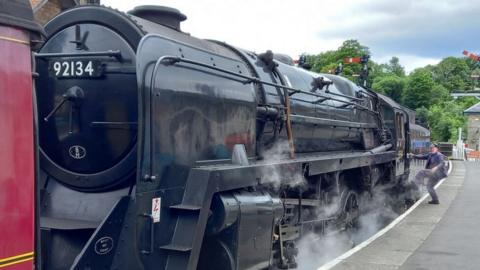 Class 9F at Grosmont