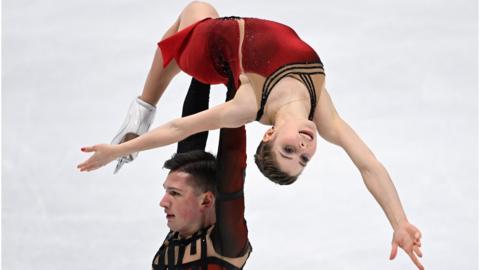 Russia's Anastasia Mishina and Aleksandr Galliamov