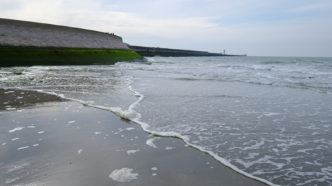 A pier in Dunkirk, France. File photo