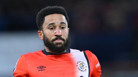 Luton Town winger Andros Townsend