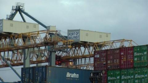 Belfast port