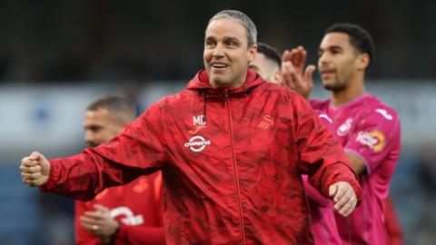 Swansea head coach Michael Duff