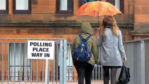 polling station