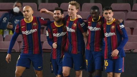 Barcelona celebrate