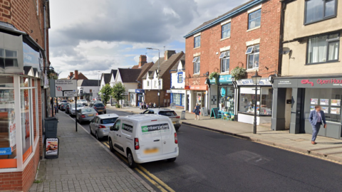 Castle Street in Hinckley