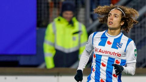 Charlie Webster in action for Heerenveen