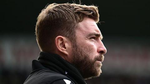 West Brom interim manager James Morrison looks on