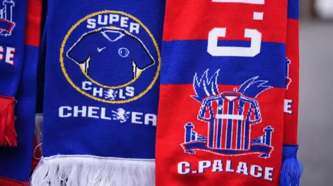 Palace and Chelsea scarves