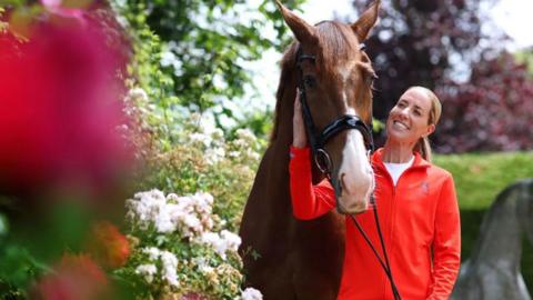 Charlotte Dujardin and horse Imhotep