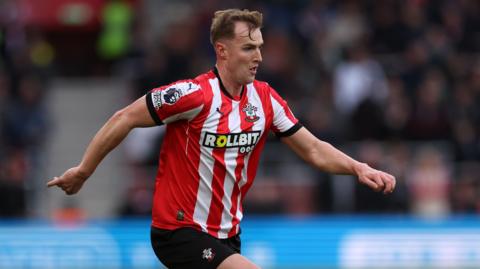 James Bree in action for Southampton