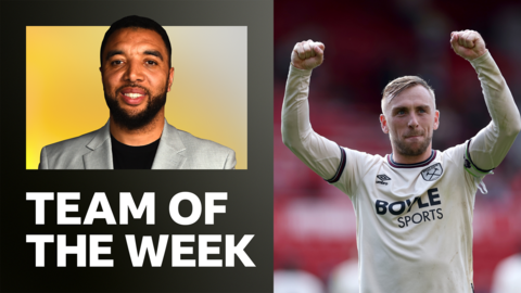 Team of the week picture with Jarrod Bowen