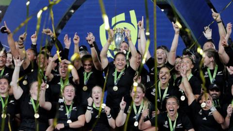 New Zealand won the  Women's Rugby World Cup in 2022