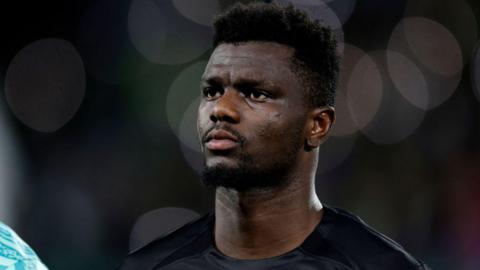 Sporting Lisbon defender Ousmane Diomande