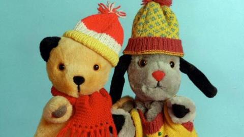 Sooty (left) and Sweep (right) 