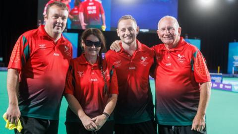 Jamie Jones, Julie Thomas, Steffan James, John Wilson.