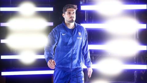 Pedro Neto during his individual player walk-out