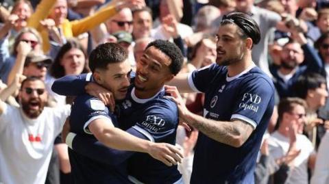 Millwall celebrate