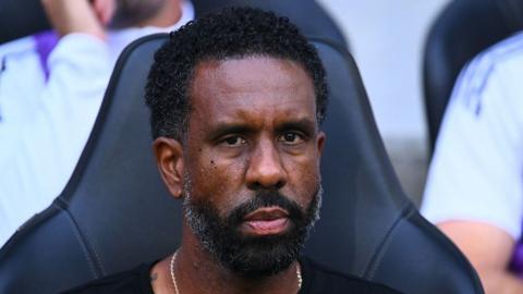 Head Coach Wilfried Nancy of the Columbus Crew