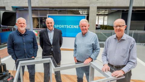 Rob MacLean, Jock Brown, Dougie Donelly and Archie Macpherson will be leading the Sportscene coverage on Saturday