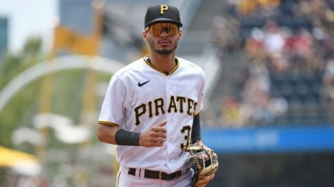 Tucupita Marcano in Pirates attire