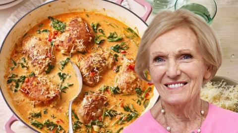Tuscan chicken and Mary Berry