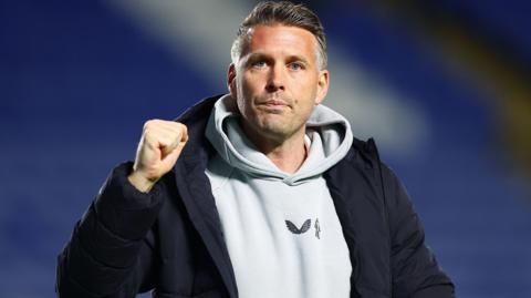 Rob Edwards after a Middlesbrough match