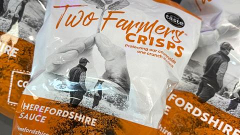 Herefordshire sauce crisps